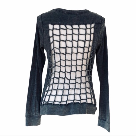 Chaser Top Long Sleeve Open Knot Back Large - Picture 5 of 5